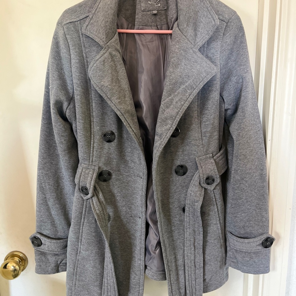 Gray Pea Coat